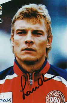 Lars Olsen  Dänemark  Fußball Autogramm Foto original signiert 