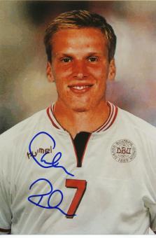 Christian Poulsen  Dänemark  Fußball Autogramm Foto original signiert 