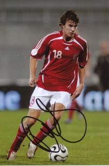 Dennis Sörensen  Dänemark  Fußball Autogramm Foto original signiert 
