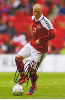 Niki Zimling  Dänemark  Fußball Autogramm Foto original signiert 