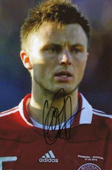 Willian Kvist  Dänemark  Fußball Autogramm Foto original signiert 
