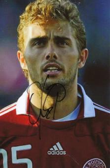 Jakob Poulsen  Dänemark  Fußball Autogramm Foto original signiert 