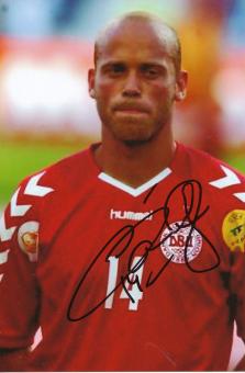 Daniel Jensen  Dänemark  Fußball Autogramm Foto original signiert 