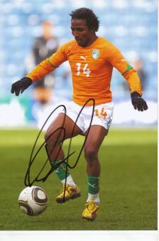 Bakary Kone  Elfenbeinküste  Fußball Autogramm  Foto original signiert 