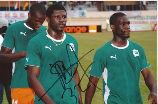 Igor Lolo  Elfenbeinküste  Fußball Autogramm  Foto original signiert 