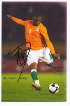 Boubacar Sanogo  Elfenbeinküste  Fußball Autogramm  Foto original signiert 