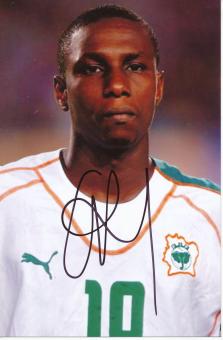 Gilles Yapi Yapo  Elfenbeinküste  Fußball Autogramm  Foto original signiert 