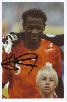 Didier Zokora  Elfenbeinküste  Fußball Autogramm  Foto original signiert 