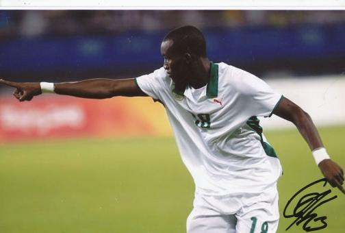 Cisse   Elfenbeinküste  Fußball Autogramm  Foto original signiert 