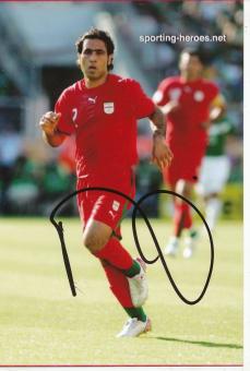 Mehdi Mahdavikia  Iran  Fußball Autogramm  Foto original signiert 