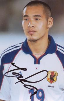 Naohiro Takahara  Japan  Fußball Autogramm  Foto original signiert 