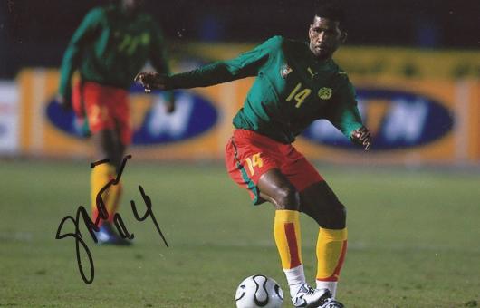 Alioum Saidou  Kamerun  Fußball Autogramm  Foto original signiert 