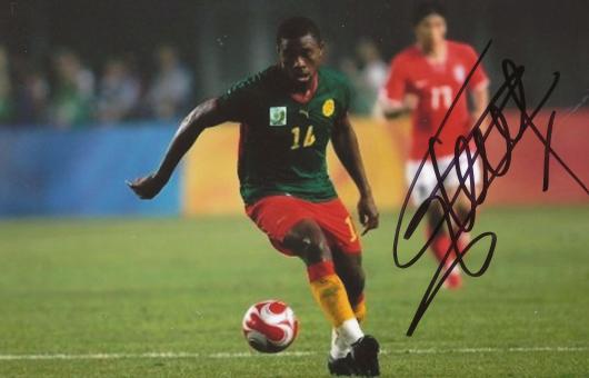 Aurelien Chedjou  Kamerun  Fußball Autogramm  Foto original signiert 