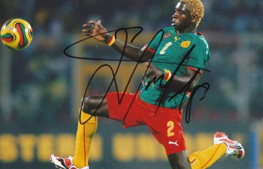Gilles Binya  Kamerun  Fußball Autogramm  Foto original signiert 