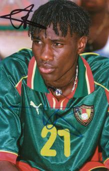Josephe Job  Kamerun  Fußball Autogramm  Foto original signiert 