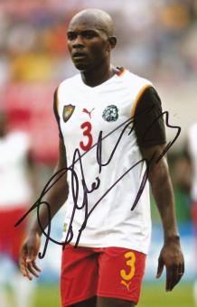 Piere Wome   Kamerun  Fußball Autogramm  Foto original signiert 