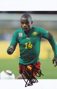 Abouna Ndzana   Kamerun  Fußball Autogramm  Foto original signiert 