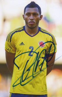 Zapata  Kolumbien  Fußball Autogramm  Foto original signiert 