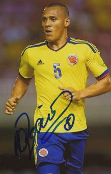 Aldo Ramirez  Kolumbien  Fußball Autogramm  Foto original signiert 