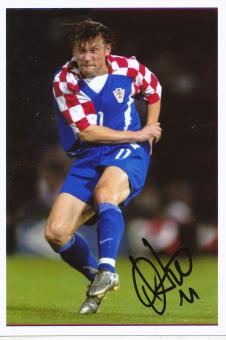 Ivica Olic  Kroatien  Fußball Autogramm  Foto original signiert 
