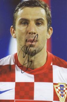 Darijo Srna  Kroatien  Fußball Autogramm  Foto original signiert 