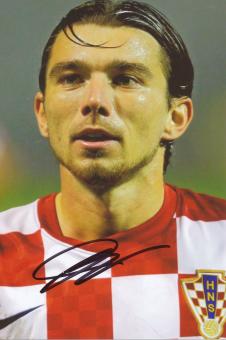 Danijel Pranjic  Kroatien  Fußball Autogramm  Foto original signiert 