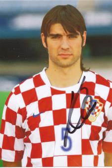 Vedran Corluka  Kroatien  Fußball Autogramm  Foto original signiert 