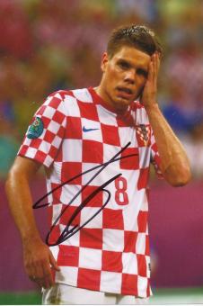 Oynjen Vukojevic  Kroatien  Fußball Autogramm  Foto original signiert 
