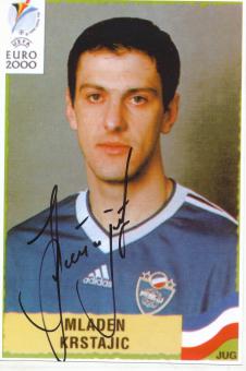 Mladen Krstajic  Kroatien  Fußball Autogramm  Foto original signiert 