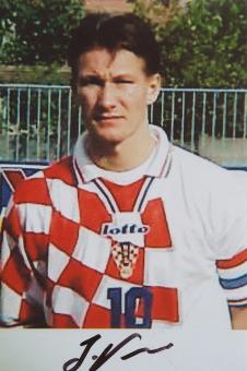 Jurica Vranjes  Kroatien  Fußball Autogramm  Foto original signiert 