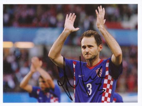 Josip Simunic  Kroatien  Fußball Autogramm  Foto original signiert 