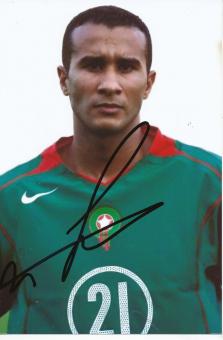 Badr El Kaddouri  Marokko  Fußball Autogramm  Foto original signiert 