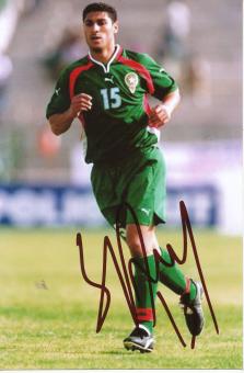 Youssef Safri  Marokko  Fußball Autogramm  Foto original signiert 