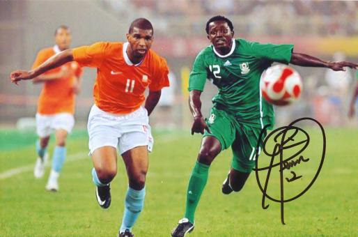 Oluwafemi Agilore  Nigeria  Fußball Autogramm  Foto original signiert 