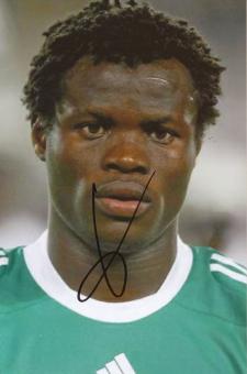 Taye Taiwo  Nigeria  Fußball Autogramm  Foto original signiert 