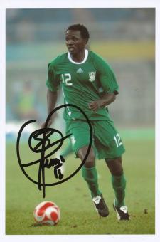 Oluwafemi Agilore  Nigeria  Fußball Autogramm  Foto original signiert 