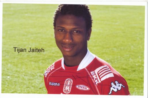 Tijan Jaiteh  Norwegen  Fußball Autogramm  Foto original signiert 