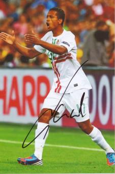 Nani  Portugal  Fußball Autogramm  Foto original signiert 