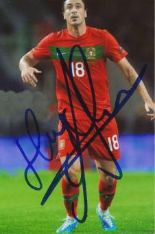 Hugo Almeida  Portugal  Fußball Autogramm  Foto original signiert 