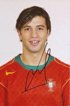 Simao   Portugal  Fußball Autogramm  Foto original signiert 
