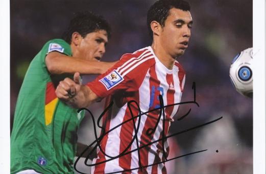 Eduardo Ledesma   Paraguay  Fußball Autogramm  Foto original signiert 