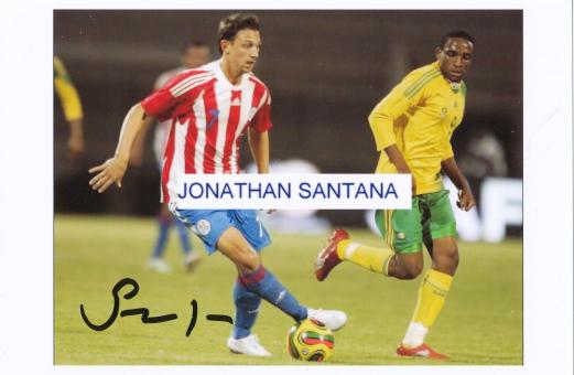 Jonathan Santana   Paraguay  Fußball Autogramm  Foto original signiert 