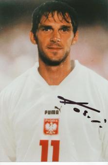 Tomasz Kos  Polen  Fußball Autogramm  Foto original signiert 