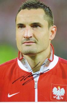 Marcin Wasilewski  Polen  Fußball Autogramm  Foto original signiert 