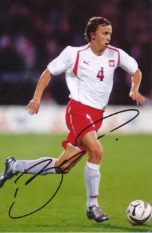 Marcin Baszczyoski  Polen  Fußball Autogramm  Foto original signiert 