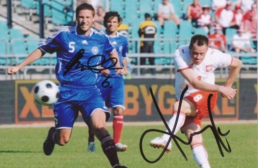 Jacek Krzynowek  Polen  Fußball Autogramm  Foto original signiert 