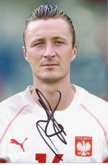 Tomasz Hajto  Polen  Fußball Autogramm  Foto original signiert 
