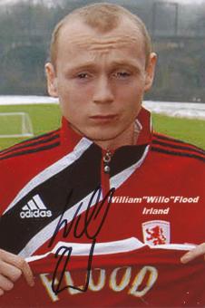 William Flood   Irland  Fußball Autogramm  Foto original signiert 