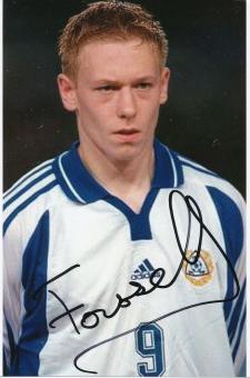 Mikael Forssel  Finnland  Fußball Autogramm  Foto original signiert 