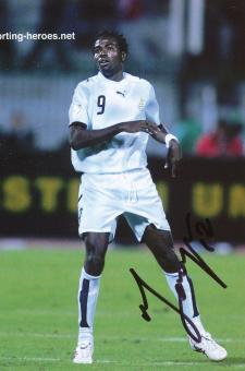 Prince Tagoe  Ghana  Fußball Autogramm  Foto original signiert 